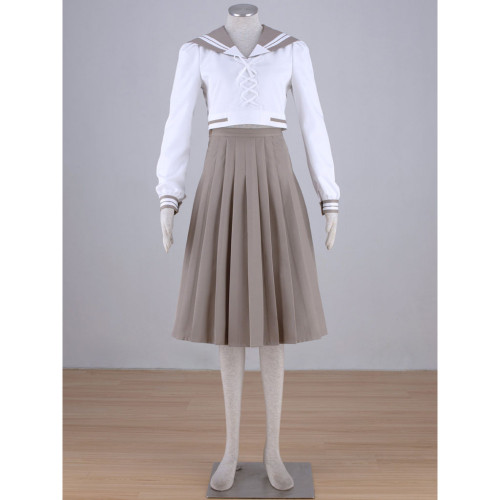 Sailor Moon Sailor Jupiter Makoto Kino School Uniform Cosplay Costume