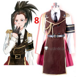 My Hero Academia Boku no Hero Academia Fumikage Shota Shoto Izuku Katsuki Denki Momo Ochaco Tsuyu Military Uniform Cosplay Costumes