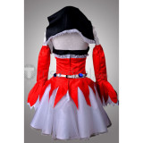 Vocaloid Miku Red Dress Cosplay Costume