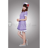 Vocaloid Luka Megurine Rin Miku Meiko Love Ward Nurse Purple Yellow Cosplay Costume