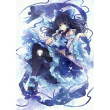 Touhou Project Reimu Hakurei Lolita Blue Cosplay Costume