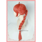 Gintama Kagura Mother Kouka Braid Orange Cosplay Wig