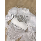 Nier Automata 2B Bride Wedding Dress White Black Fanart Cosplay Costumes