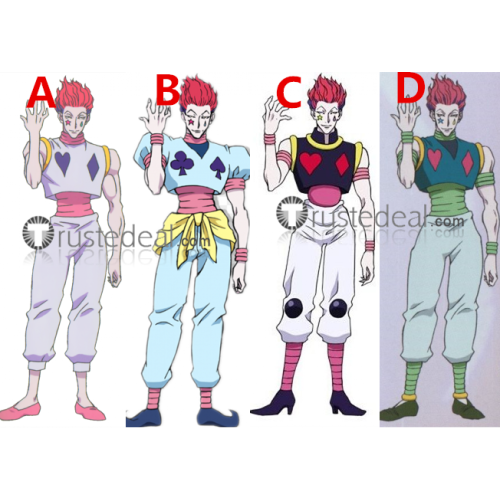 Hunter x Hunter Hisoka Morow Cosplay Costumes