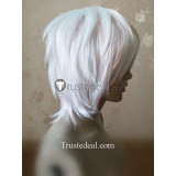 Mystic Messenger Unknown Saeran Choi White Pink Cosplay Wig