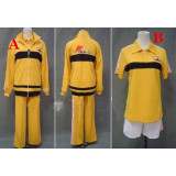 Prince of Tennis Rikkai Young Kan Yellow Uniform Cosplay Costume