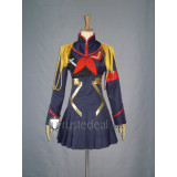 KILL la KILL Ryouko Matoi Dark Blue dress Cosplay Costume