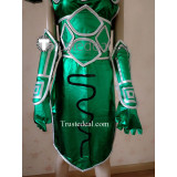 League of Legends Akali Green Cosplay Costume