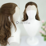 Lace Front Wig Chinese Traditional Hairstyles Black Brown Curly Cosplay Wig