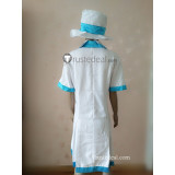 Vocaloid MIKU Hatsune Project Diva  F Time Machine White Dress Cosplay Costume