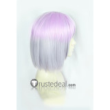 SSSS.Gridman Akane Shinjo Light Purple Silver Gradient Cosplay Wig