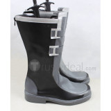 Sword Art Online GGO Kirito Black Cosplay Boots Shoes