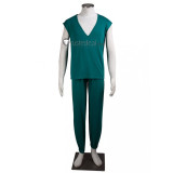 Dragon Ball Trunks Green Cosplay Costume