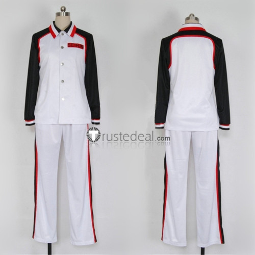 Kurokos Basketball Seirin Kagami Kuroko Team Uniform White Cosplay Costume