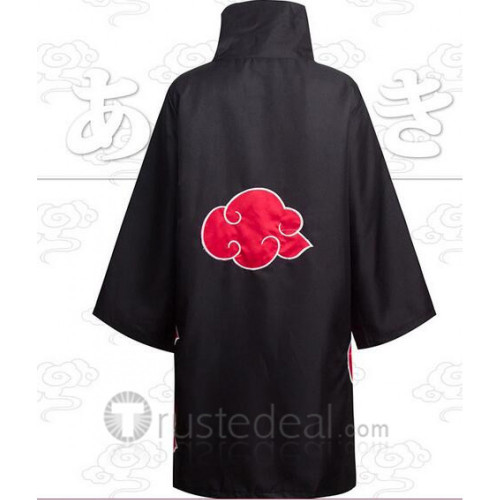 Naruto Akasuki Group's Cloak Cosplay Costume