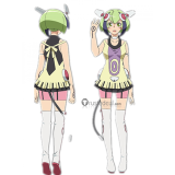 Commission Dimension W Yurizaki Mira Cosplay Shoes Boots