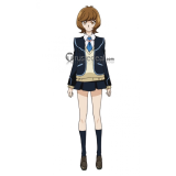 YuGiOh VRAINS Skye Zaizen Den City High School Uniform Dark Blue Cosplay Costume