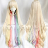 Vocaloid Mayu Long Blonde Cosplay Wig