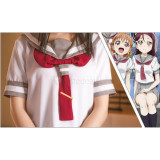 Love Live Sunshine Aqours Chika Dia Riko Kanan You Yoshiko JK School Cosplay Costume