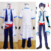 Vocaloid Zhiyu Moke White Cosplay Costume