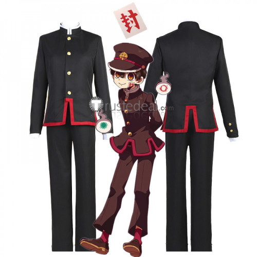 Toilet Bound Hanako kun Yugi Amane Hanako Black Uniform Cosplay Costume