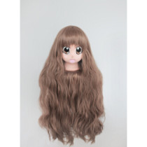 Kyoukai no Kanata Beyond the Boundary Shindou Ayi Brown Cosplay Wig