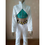 Jojo's Bizarre Adventure Diamond Is Unbreakable Rohan Kishibe White Cosplay Costume 2