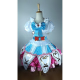 Prism Paradise PriPara Mikan Shiratama White Blue Cosplay Costume