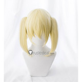 Hataraku Saibou Cells at Work Eosinophil Blonde Ponytails Cosplay Wig
