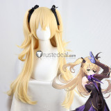 Genshin Impact Fischl Kaeya Zhongli Paimon Razor Blue Silver Blonde Grey Cosplay Wig