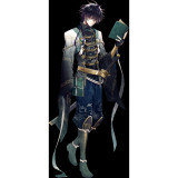 Sengoku Night Blood Kuroda Kanbee Dark Purple Styled Cosplay Wig