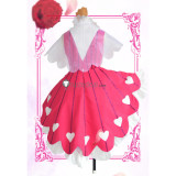 Cardcaptor Sakura Clear Card OP 2 Sakura Kinomoto Red Dress Cosplay Costume