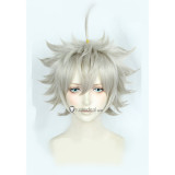 Black Clover Asta Silver Grey Cosplay Wig