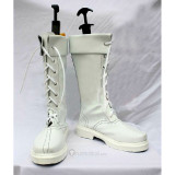 Street Fighter CHUN LI White Cosplay Boots Shoes