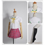 Hentai Ouji To Warawanai Neko Tsutsukakushi Tsukiko and Azuki Azusa School Cosplay Costume