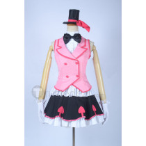Love Live Nishikino Maki Pink Maid Cosplay Costume