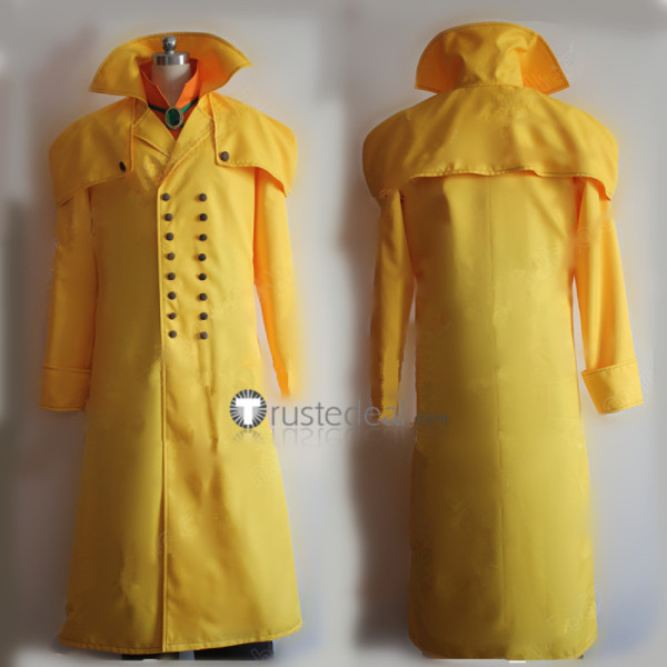 Boku no Hero Academia MHA Atsuhiro Sako Mr Compress Yellow Cosplay Costume
