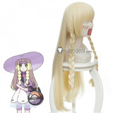 Pokemon Sun And Moon Lillie Long Ponytail Blonde Styled Cosplay Wig