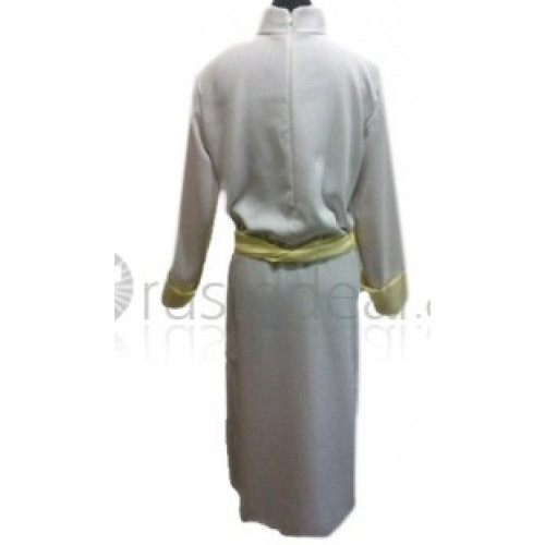 Saint Seiya The Lost Canvas Libra Dohko White Cosplay Costume
