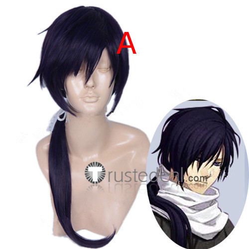 Hakuouki Saitou Saito Hajime Purple Cosplay Wig