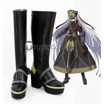 Re Creators Altair Military Uniform Princess Black Cosplay Boots