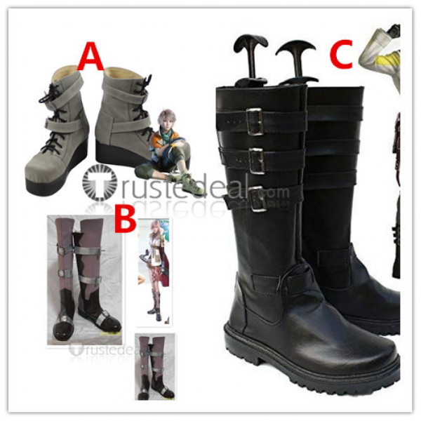 Final Fantasy XIII lightning Hope Estheim Cosplay Boots Shoes