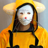 BLAZBLUE Jubei Mitsuyoshi One-Eyed Twin Lotus Ninja Cosplay Costume