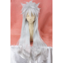 Touken Ranbu Kogitsunemaru Long Silver White Cosplay Wig