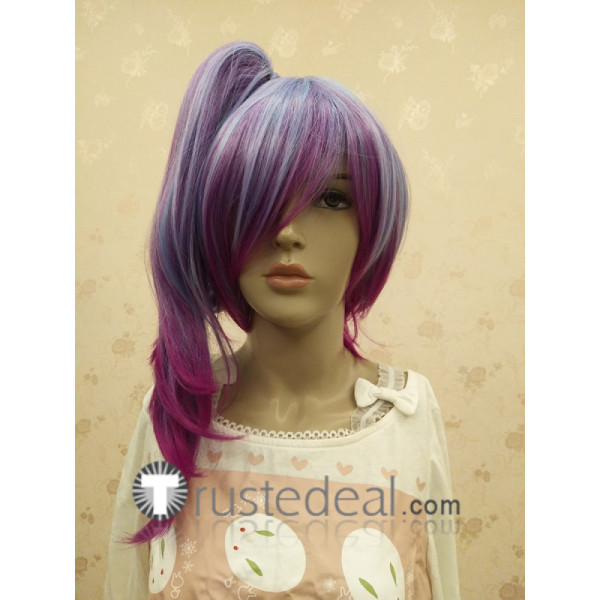 League of Legends LOL Lux Dark and Mystic Elementalist Cosplay Wig