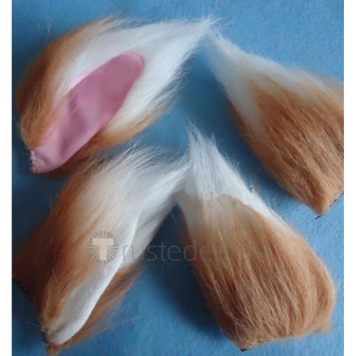 Shining Hearts Rouna Cosplay Fox Tail and Ears