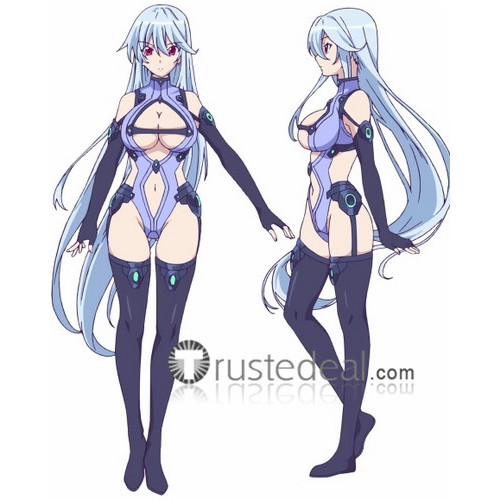 Hybrid x Heart Magias Academy Ataraxia Aine Chidorigafuchi Black Cosplay Shoes Boots