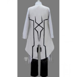 Guilty Crown TSUTSUGAMI GAI White Cosplay Costume