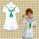 Kurokos Basketball Seirin Girl White Uniform Cosplay Costume