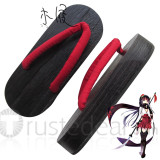 Inu x Boku SS Shirakiin Ririchiyo Wood Sandals Cosplay Shoes Geta